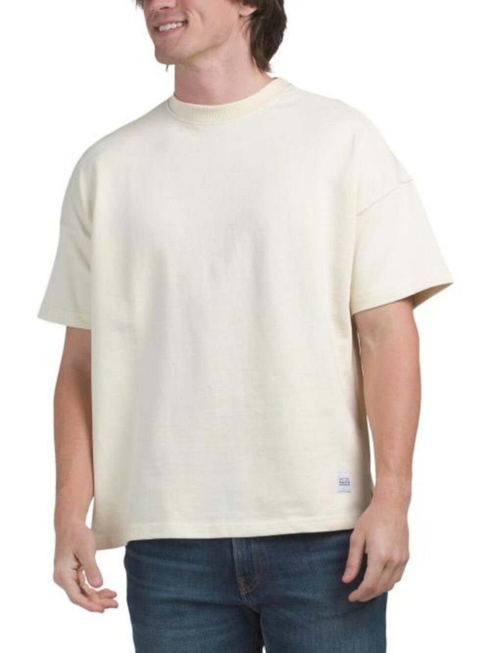 NATIVE YOUTH Solid Loopback Tee